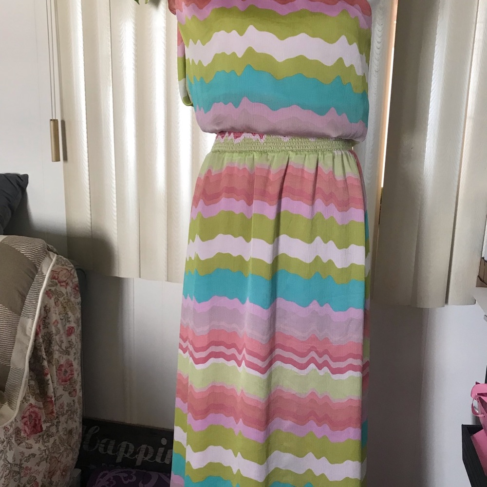 Jessica Simpson one shoulder dress
